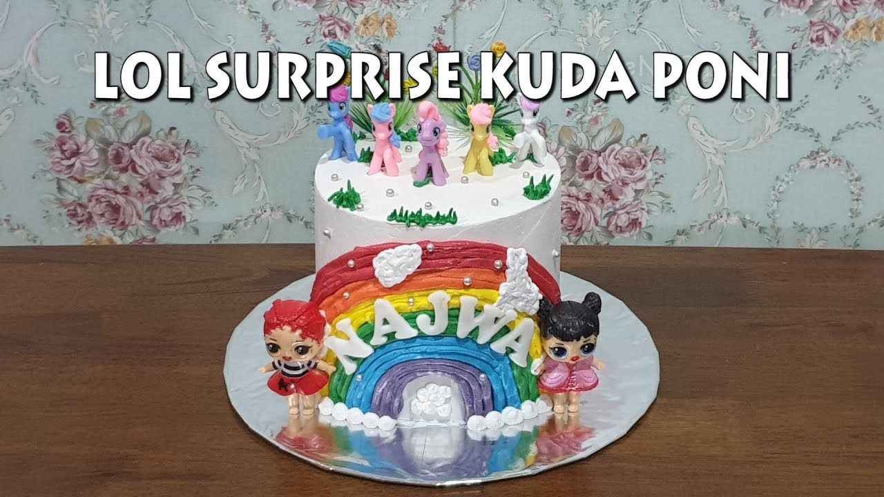 Detail Cake Gambar Kuda Poni Nomer 46