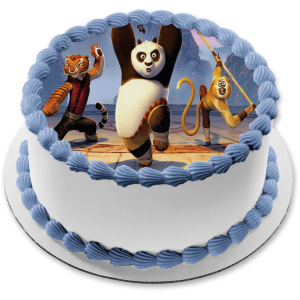 Detail Cake Gambar Kungfu Panda Nomer 15