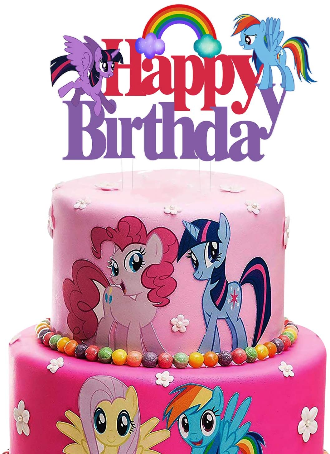 Detail Cake Gambar Little Pony Pink Nomer 14