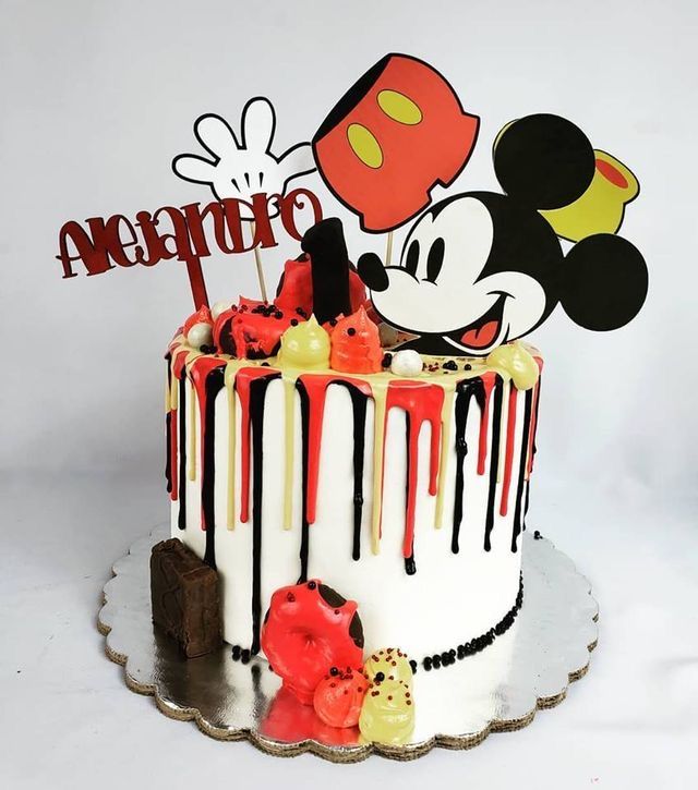 Detail Cake Gambar Mickey Mouse Nomer 34