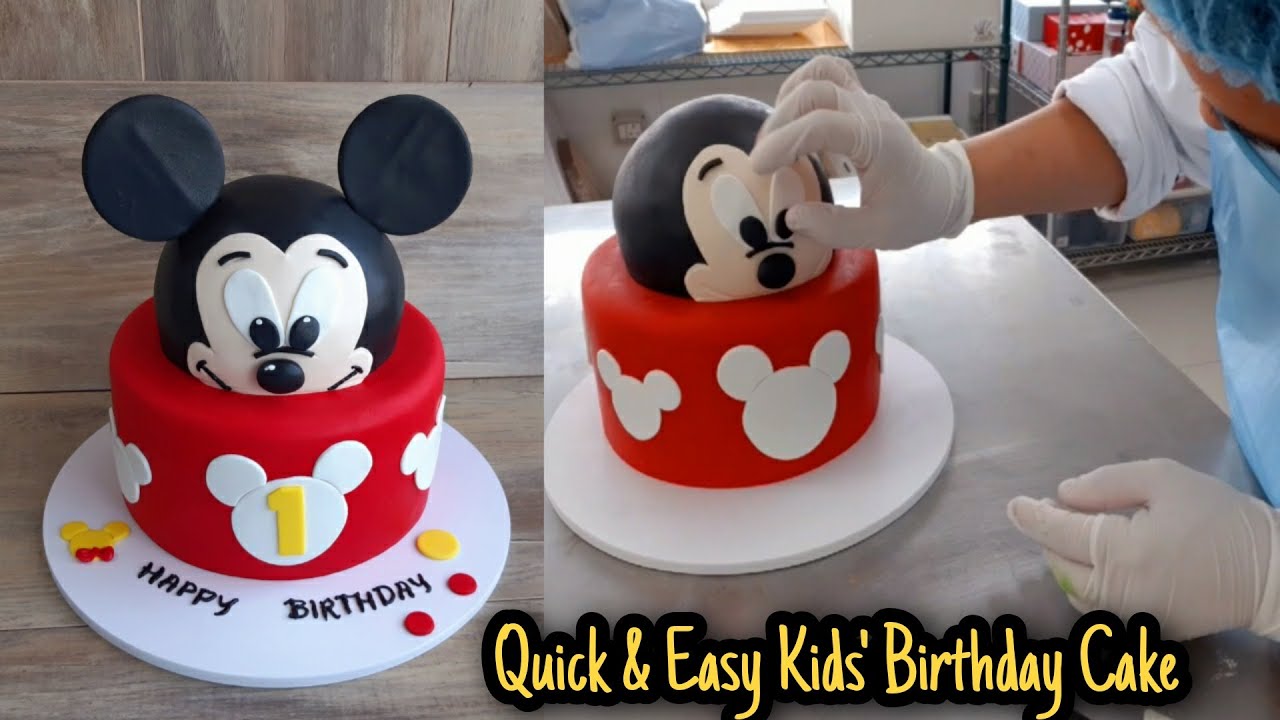 Detail Cake Gambar Mickey Mouse Nomer 37