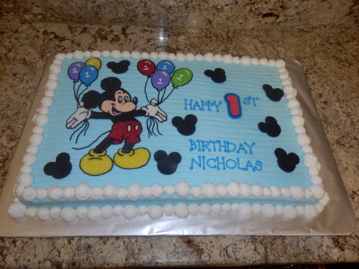 Detail Cake Gambar Mickey Mouse Nomer 46