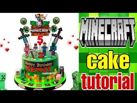 Detail Cake Gambar Minecraft Nomer 24
