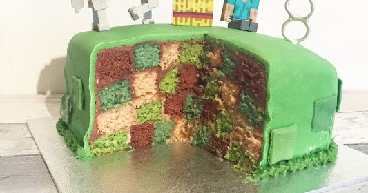 Detail Cake Gambar Minecraft Nomer 44
