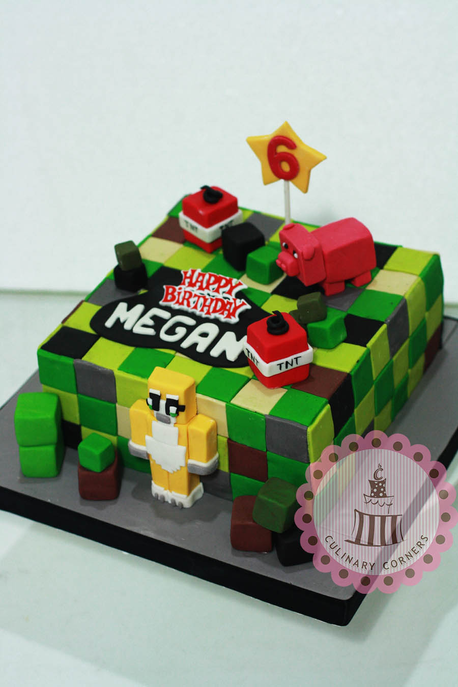 Detail Cake Gambar Minecraft Nomer 49