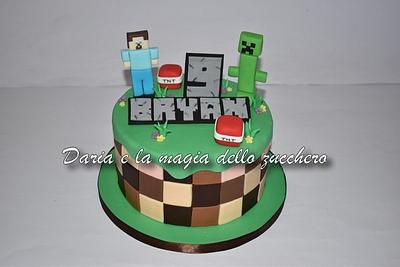 Detail Cake Gambar Minecraft Nomer 53