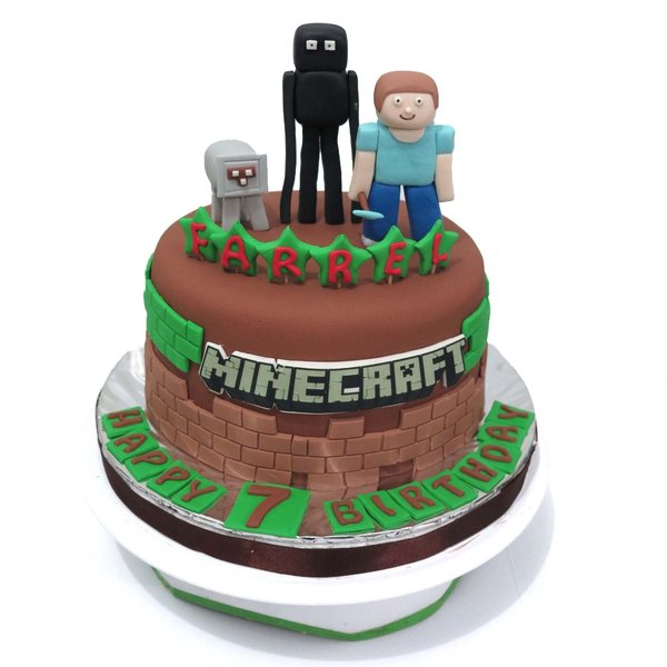 Detail Cake Gambar Minecraft Nomer 54