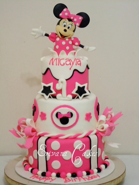 Detail Cake Gambar Minnie Mouse Nomer 37