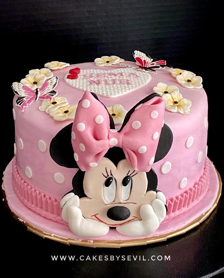 Detail Cake Gambar Minnie Mouse Nomer 48