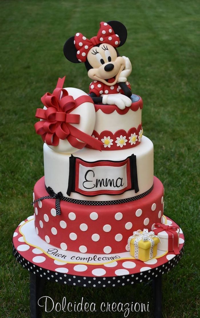 Detail Cake Gambar Minnie Mouse Nomer 51