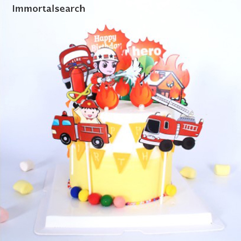 Detail Cake Gambar Mobil Pemadam Kebakaran Nomer 30