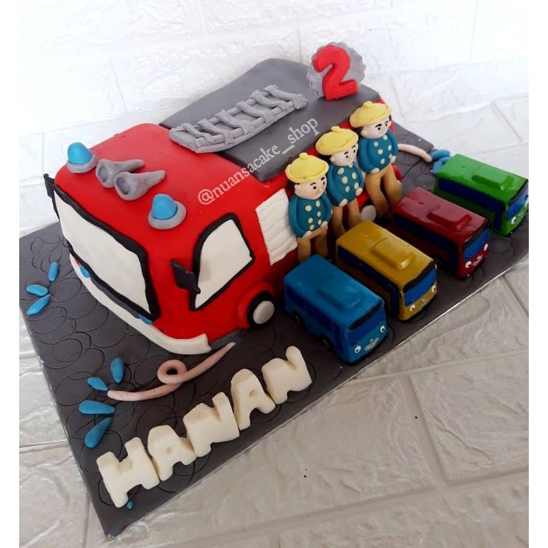 Detail Cake Gambar Mobil Pemadam Kebakaran Nomer 7