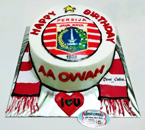 Cake Gambar Persija - KibrisPDR