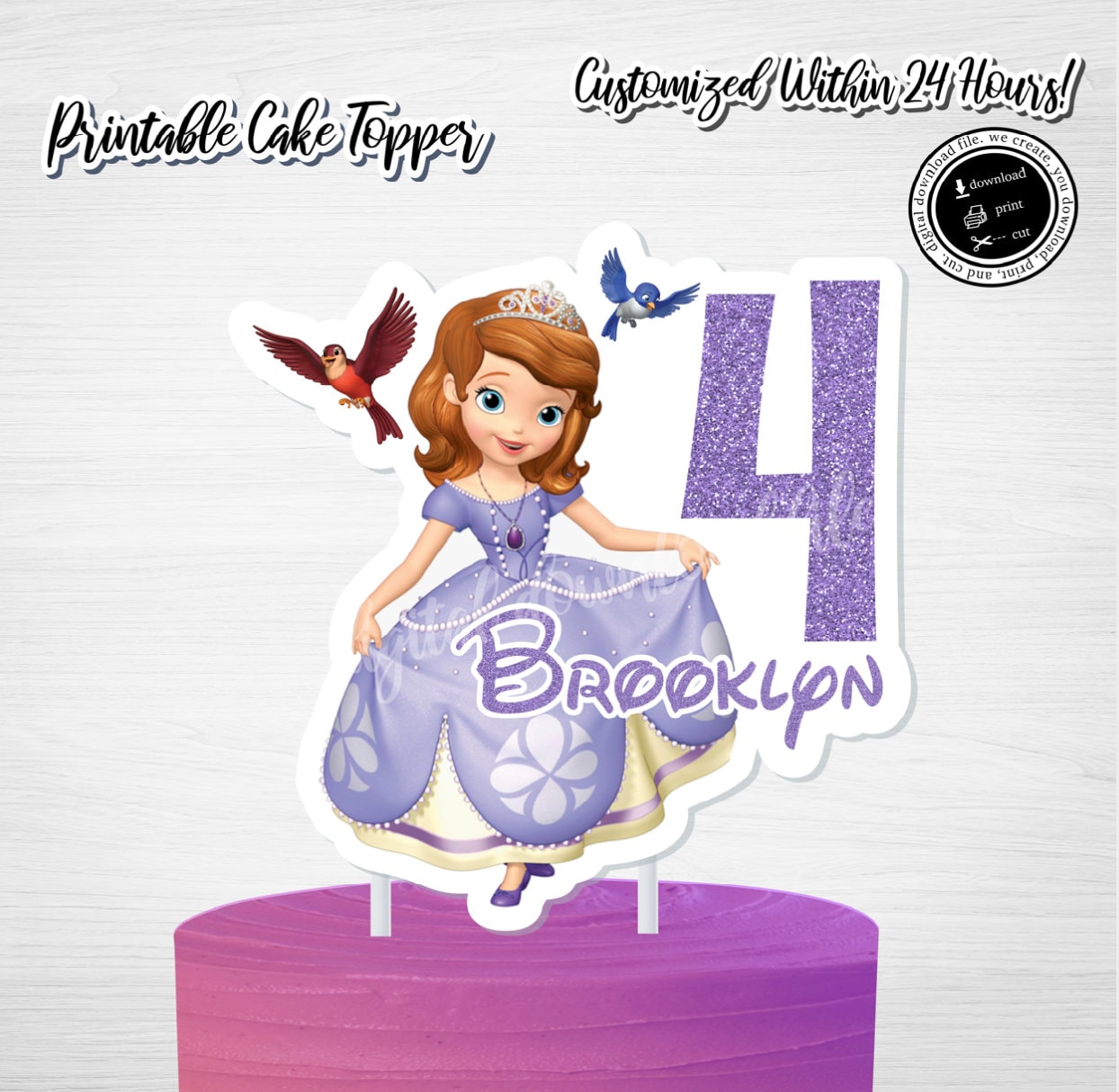 Detail Cake Gambar Princess Sofia The First Nomer 38