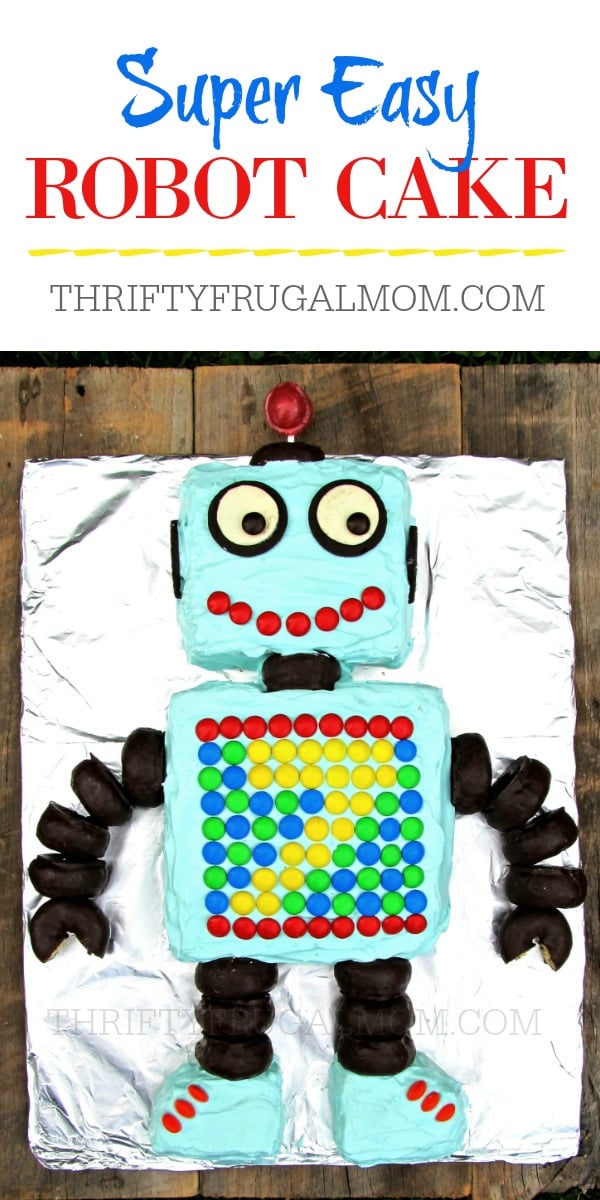 Detail Cake Gambar Robot Nomer 2