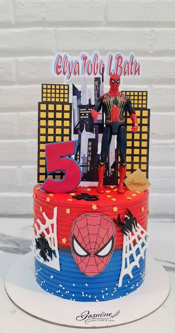 Detail Cake Gambar Spiderman Nomer 23