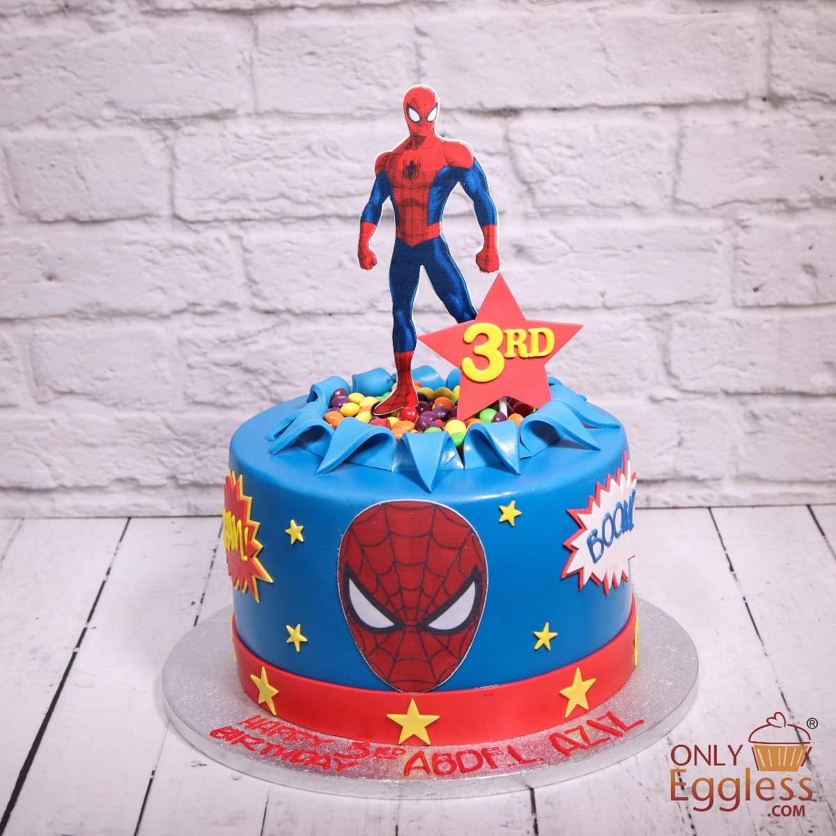 Detail Cake Gambar Spiderman Nomer 27