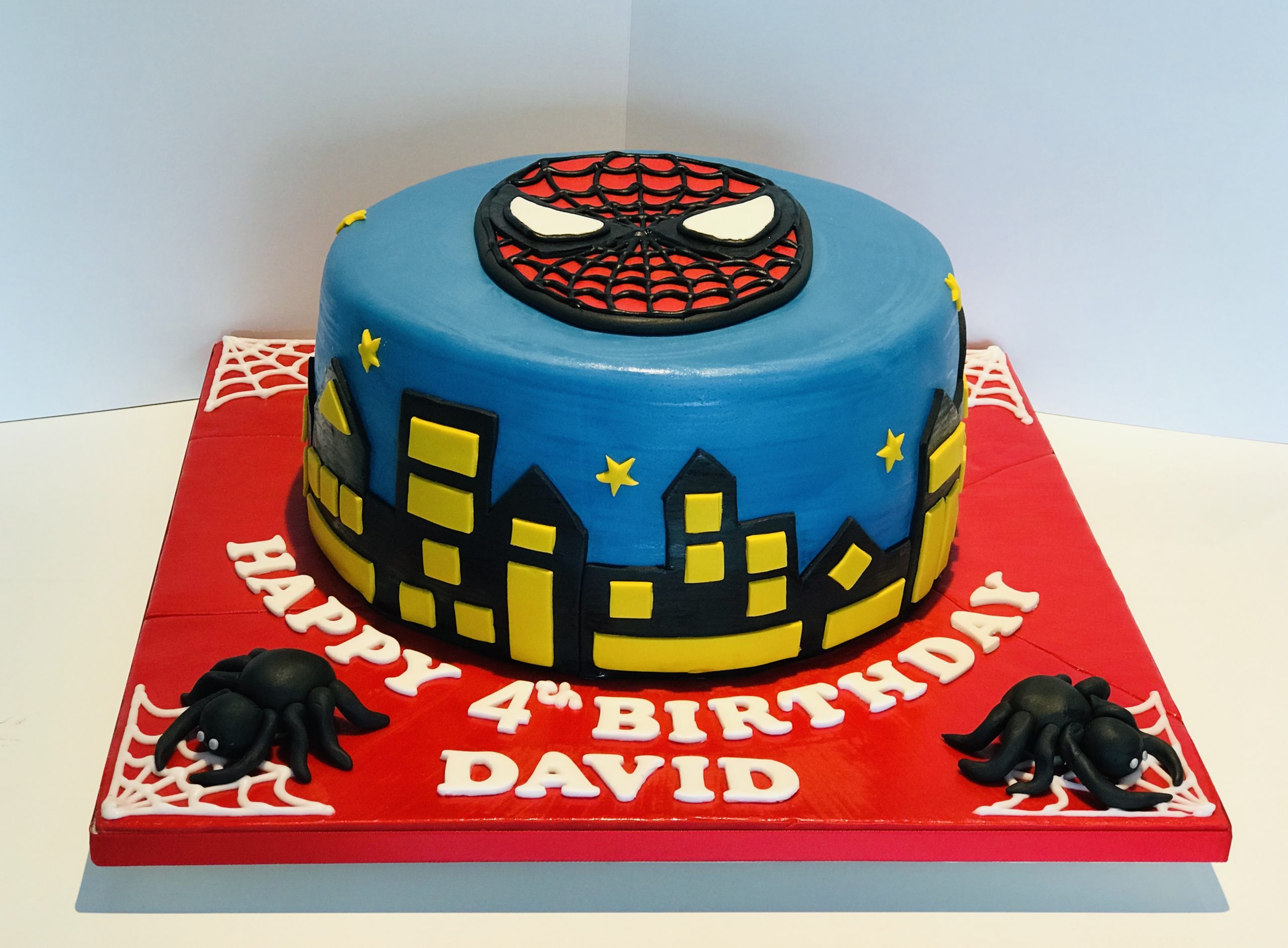 Detail Cake Gambar Spiderman Nomer 39