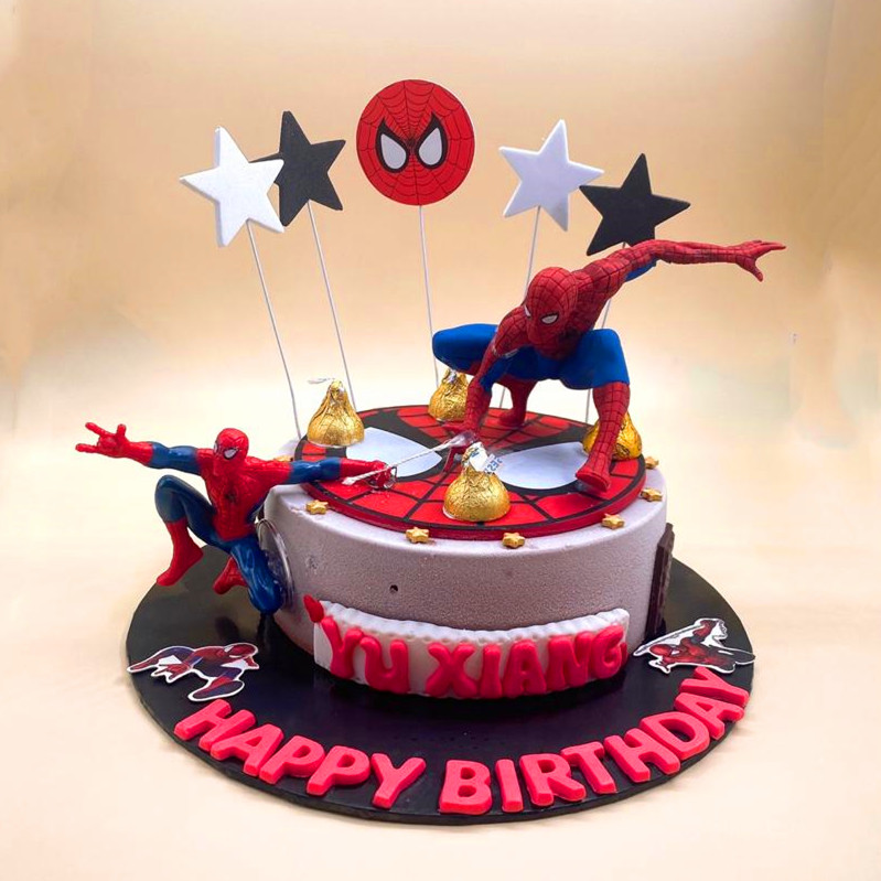 Detail Cake Gambar Spiderman Nomer 55