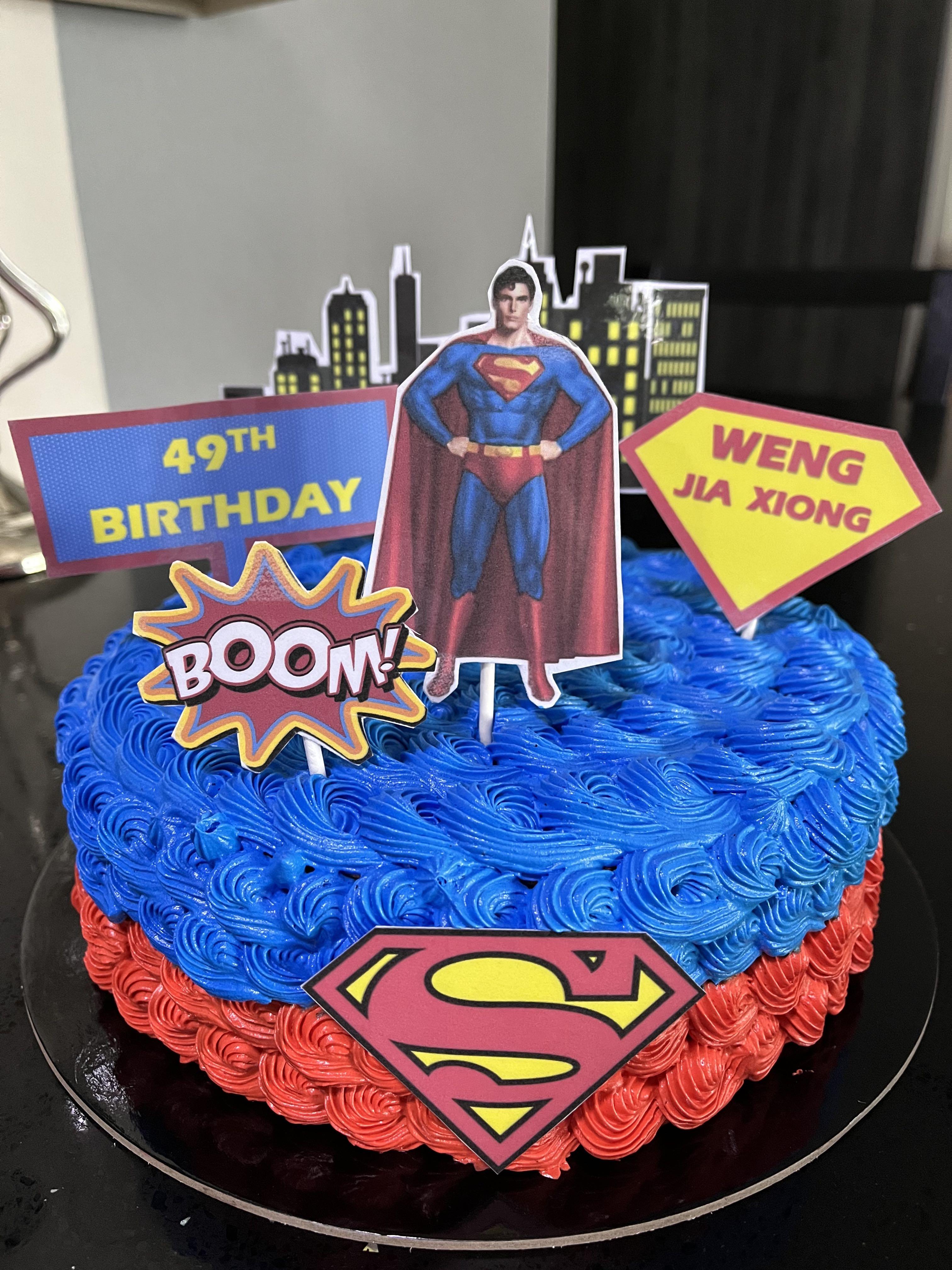 Detail Cake Gambar Superman Nomer 23