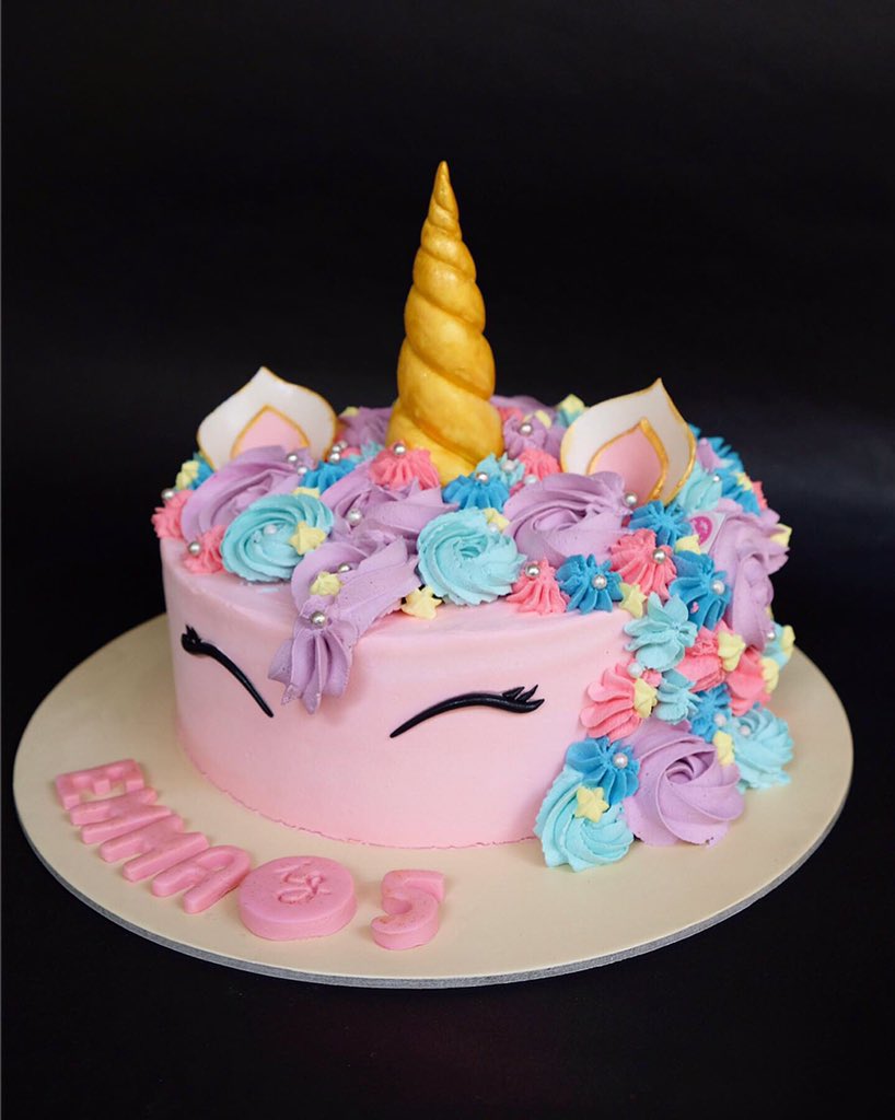 Detail Cake Gambar Unicorn Cake Gambar Crem Unicorn Nomer 53