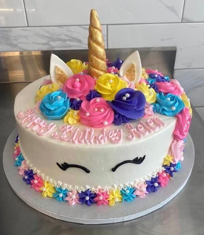 Detail Cake Gambar Unicorn Cake Gambar Crem Unicorn Nomer 57