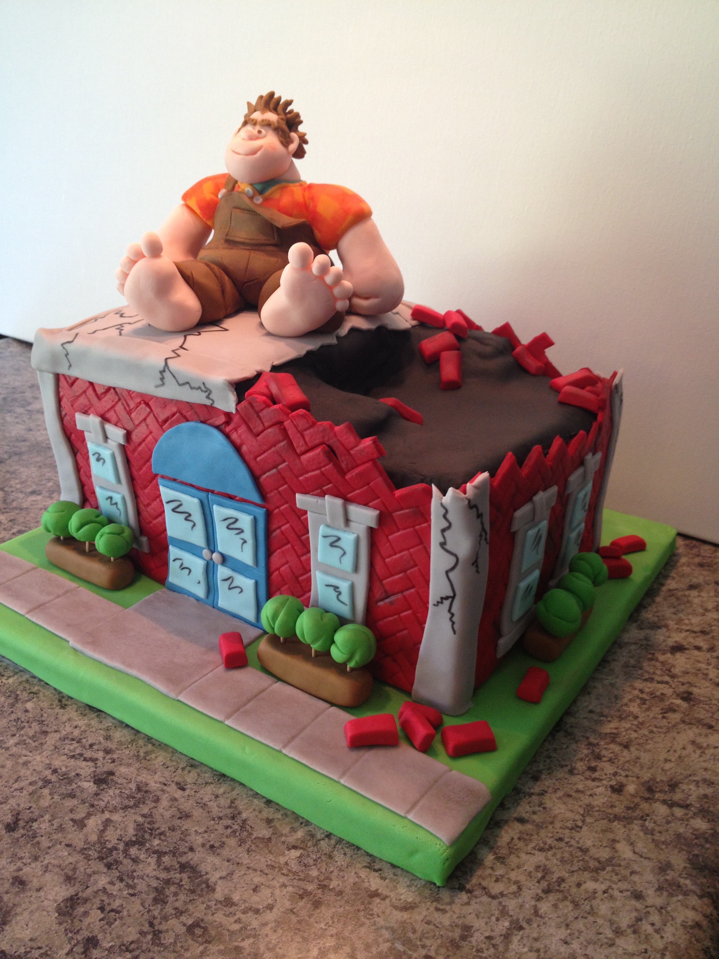 Detail Cake Gambar Wreck It Ralph Nomer 19