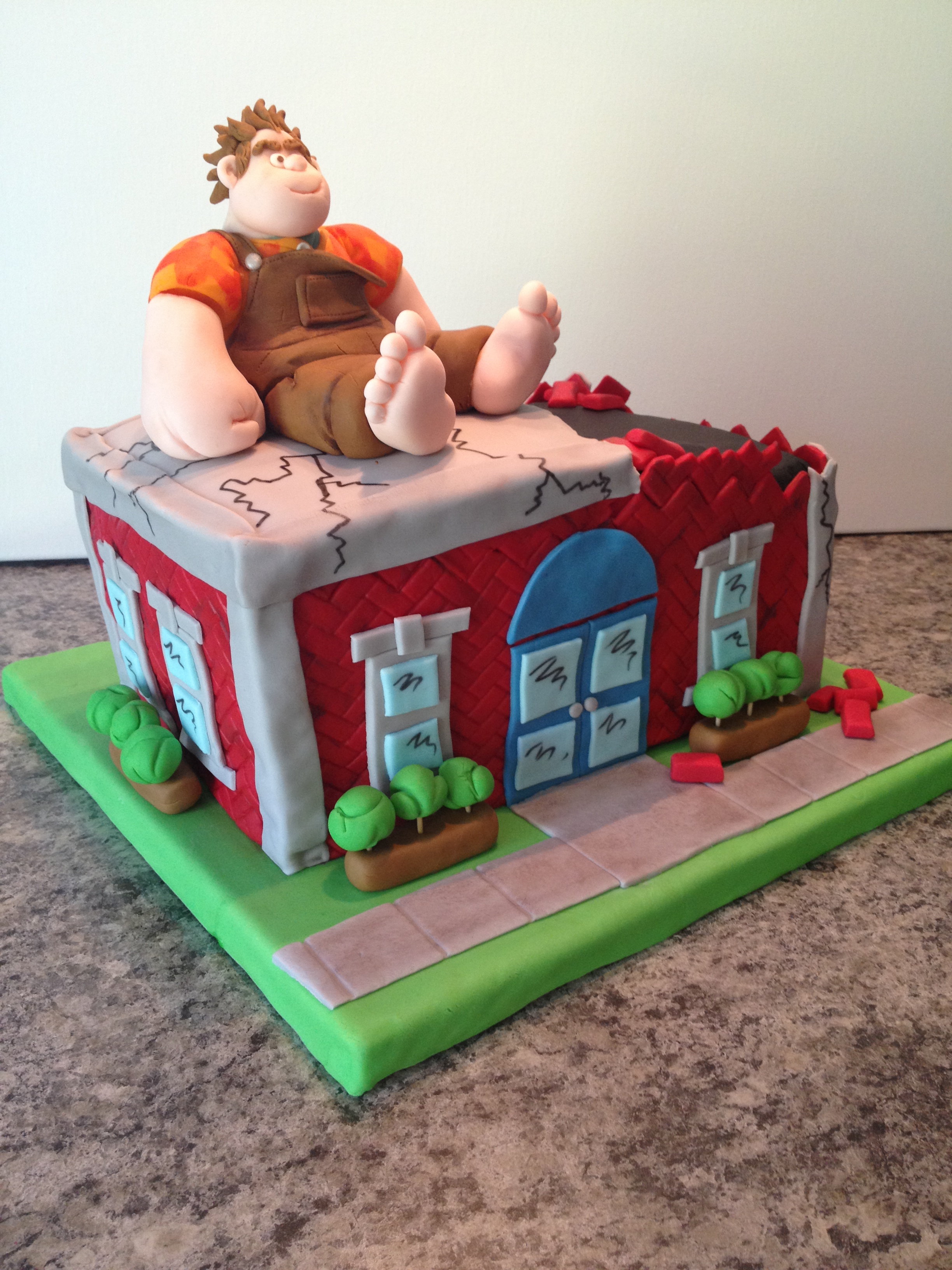 Detail Cake Gambar Wreck It Ralph Nomer 50