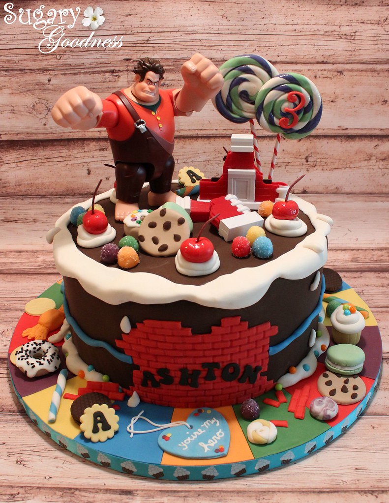 Detail Cake Gambar Wreck It Ralph Nomer 10