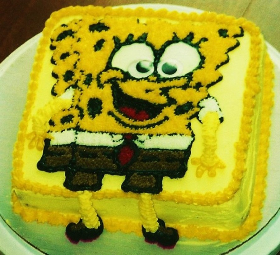 Detail Cake Karakter Spongebob Nomer 22
