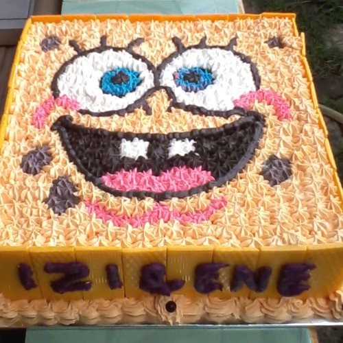 Detail Cake Karakter Spongebob Nomer 30