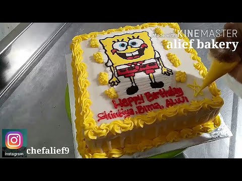 Detail Cake Karakter Spongebob Nomer 41