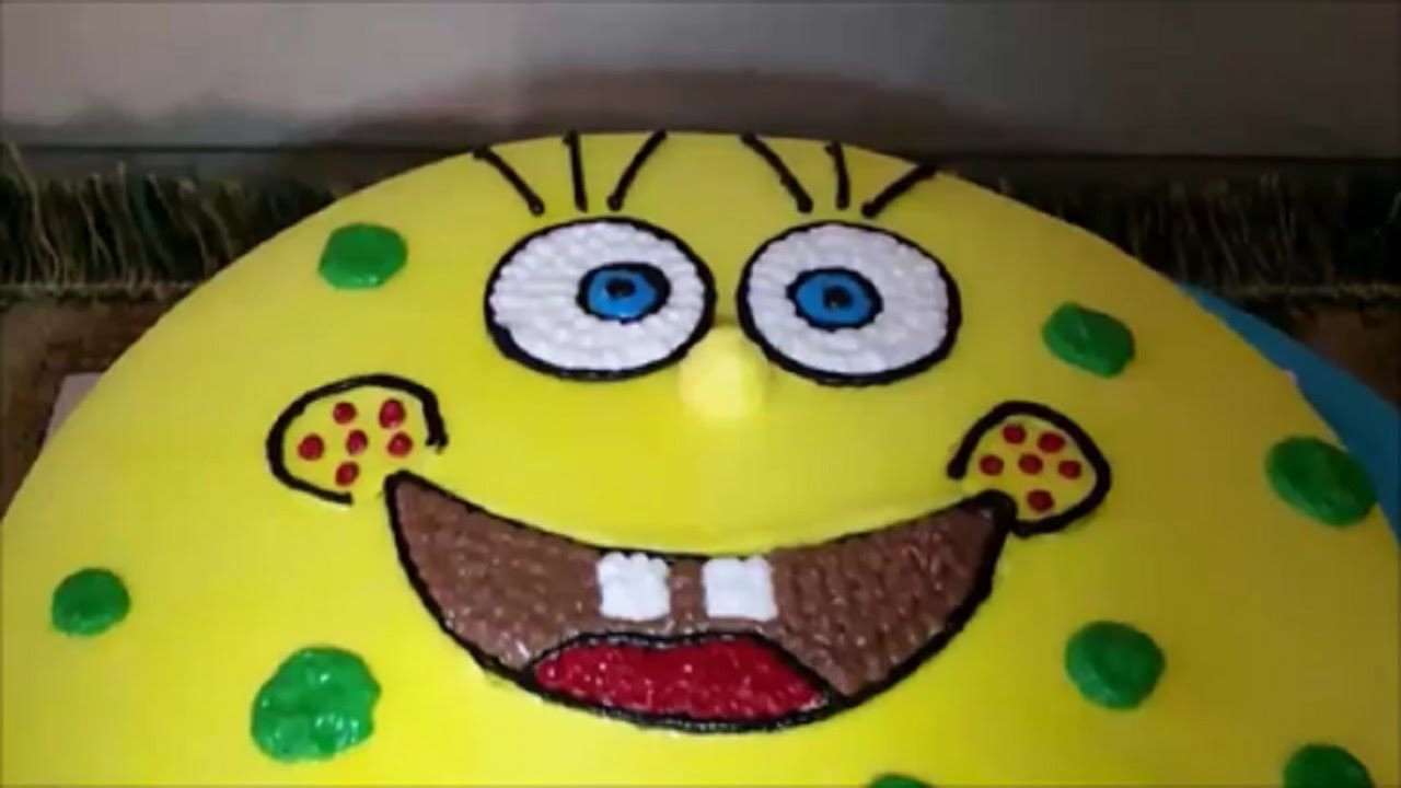 Detail Cake Karakter Spongebob Nomer 47