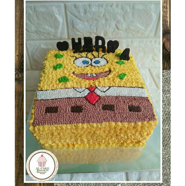 Detail Cake Karakter Spongebob Nomer 52