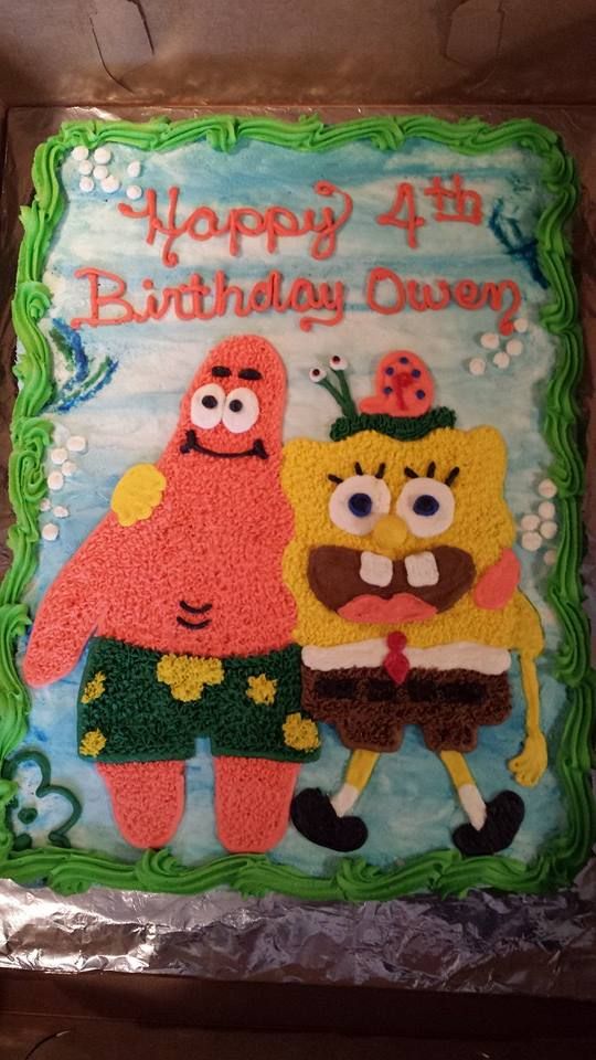 Detail Cake Karakter Spongebob Nomer 57