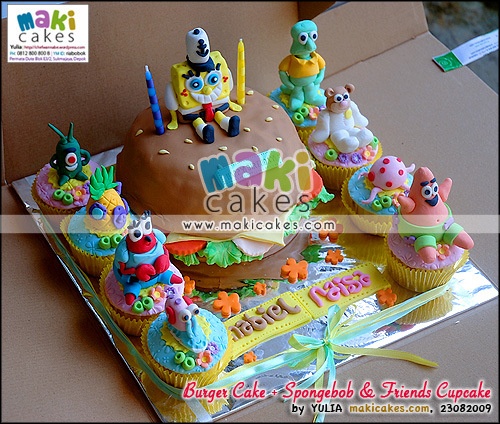 Detail Cake Karakter Spongebob Nomer 58