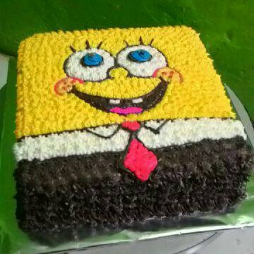 Detail Cake Karakter Spongebob Nomer 7