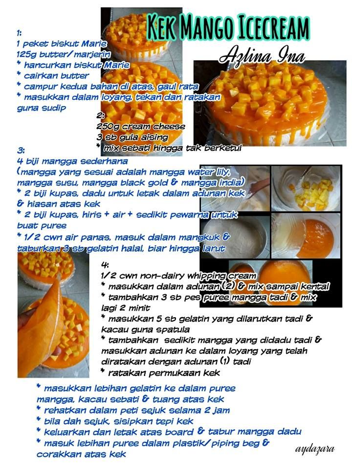 Detail Cake Mangga Sederhana Nomer 25