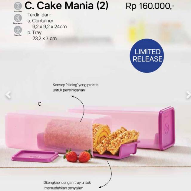 Cake Mania Tupperware - KibrisPDR