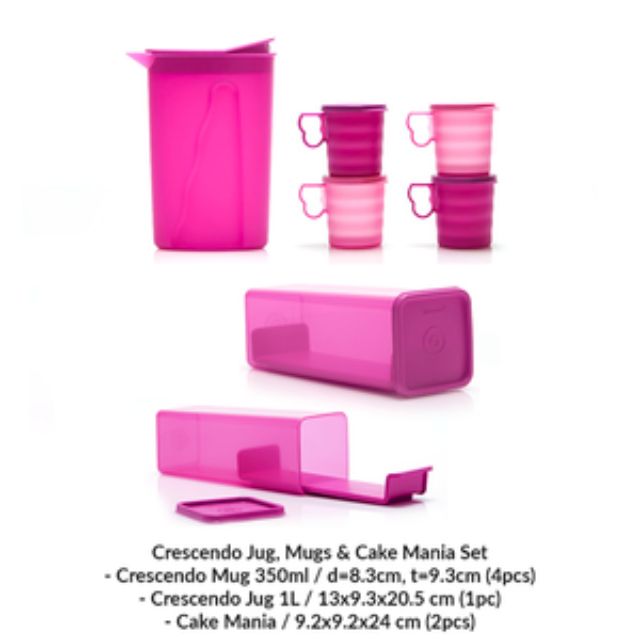 Detail Cake Mania Tupperware Nomer 18