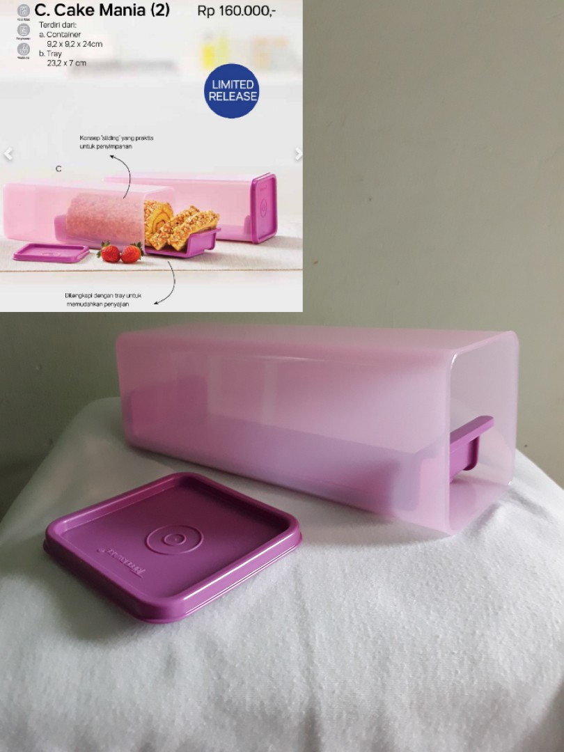 Detail Cake Mania Tupperware Nomer 6