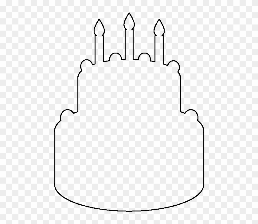 Detail Cake Outline Png Nomer 29