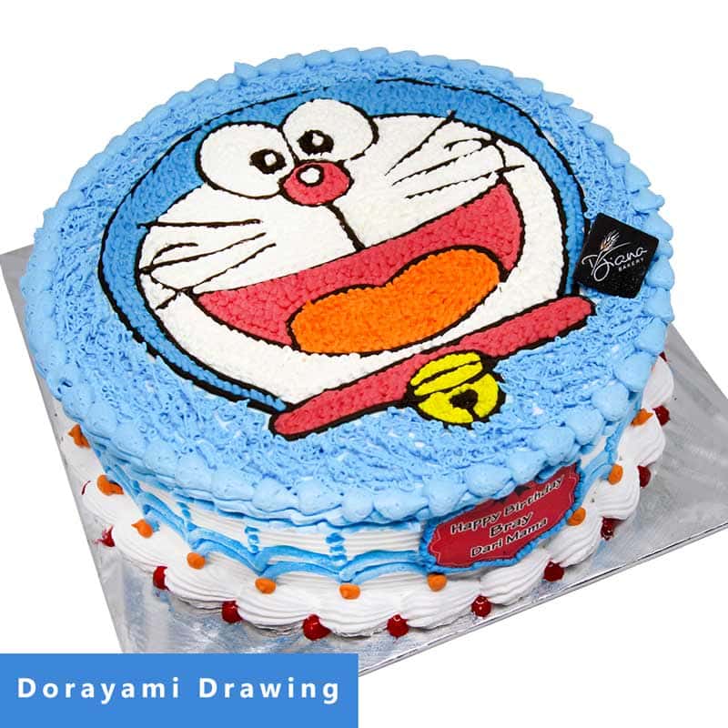 Detail Cake Ulang Tahun Doraemon Nomer 2