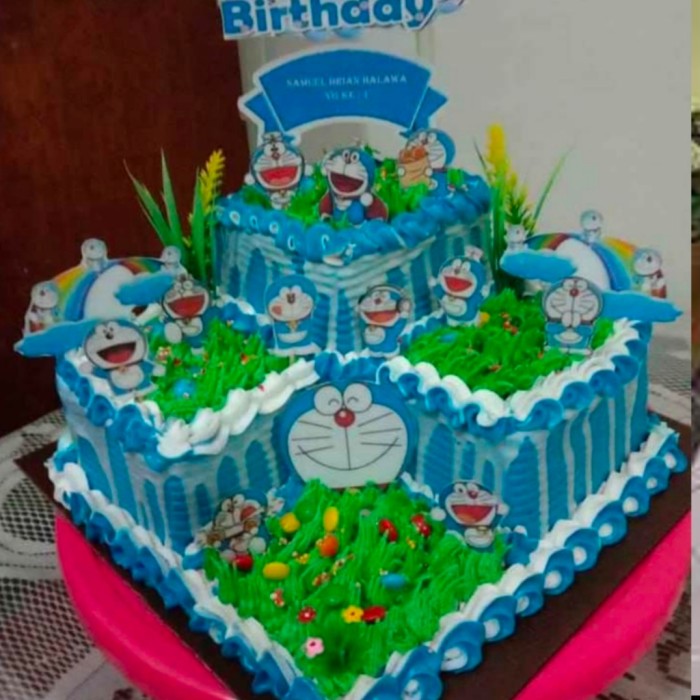 Detail Cake Ulang Tahun Doraemon Nomer 23