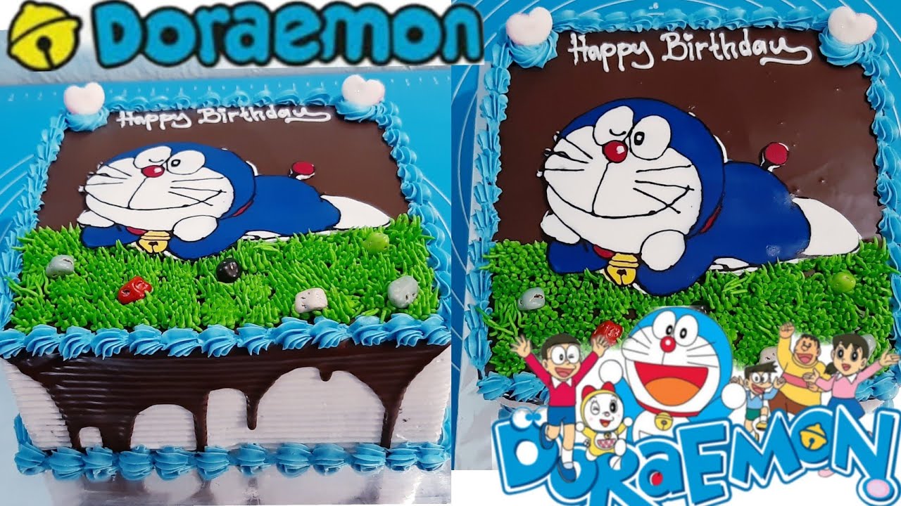 Detail Cake Ulang Tahun Doraemon Nomer 34
