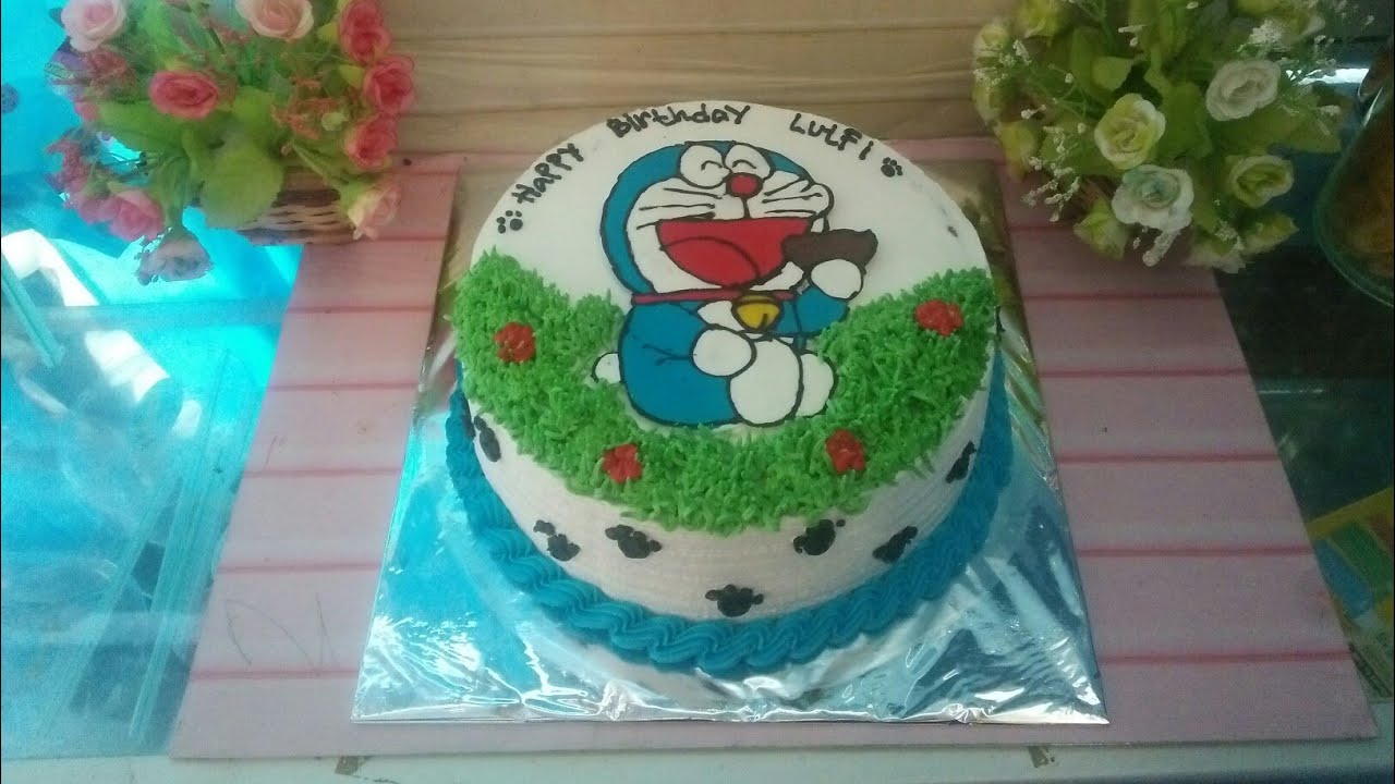 Detail Cake Ulang Tahun Doraemon Nomer 35
