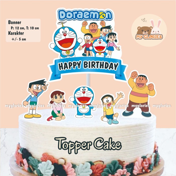 Detail Cake Ulang Tahun Doraemon Nomer 49