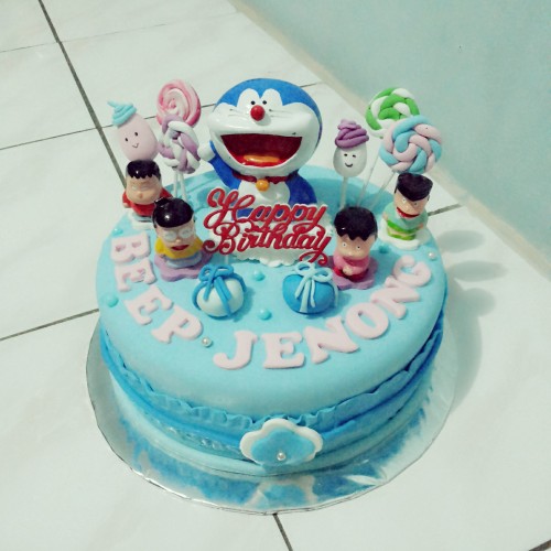 Detail Cake Ulang Tahun Doraemon Nomer 7