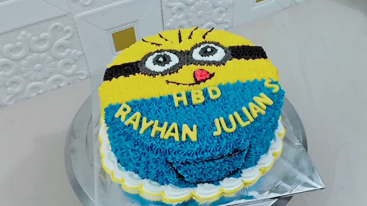 Detail Cake Ulang Tahun Minion Nomer 2