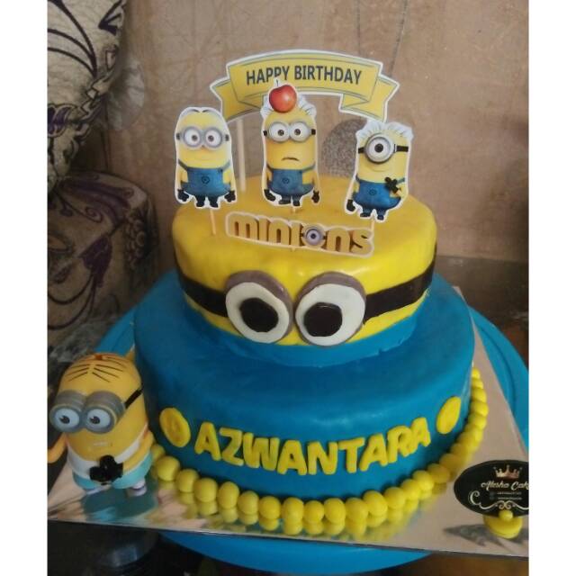 Detail Cake Ulang Tahun Minion Nomer 14